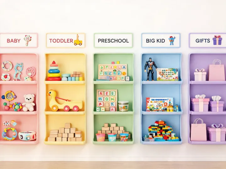 Age-stage sorting wall