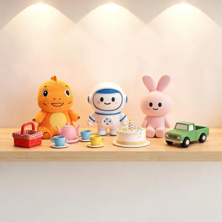 Collectible role-play toy characters