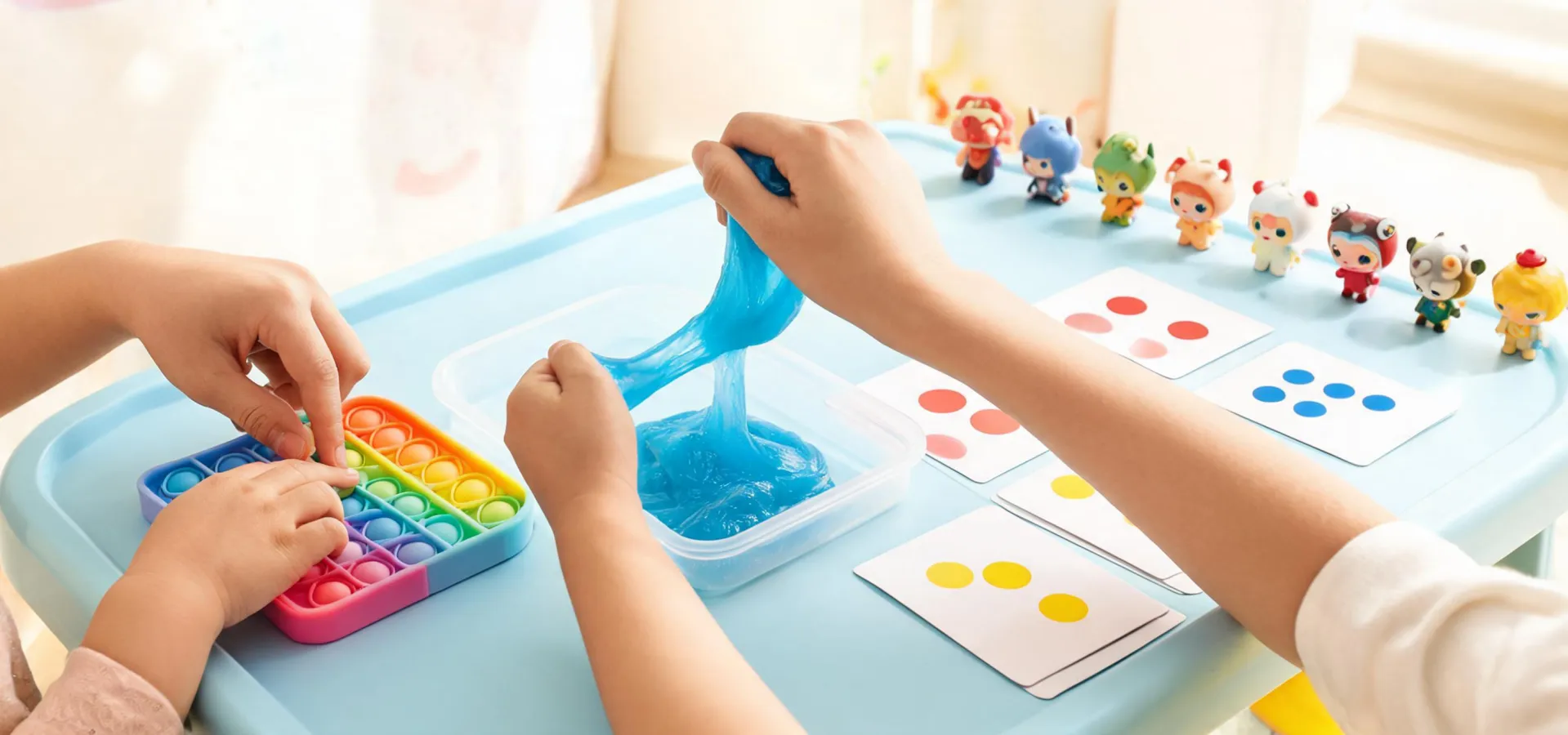 Family play idea table
